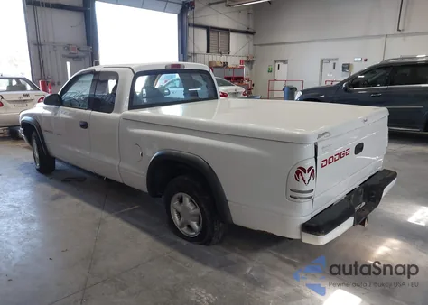 1999 Dodge Dakota Slt/Sport из США, поврежденный, VIN 1B7GL22X5XS134500